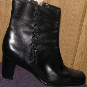 Worthington Criss Cross Embellished Booties